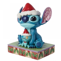 Disney Traditions - Santa Stitch and Scrump